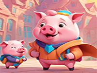 Play Bright Pig Student Rescue - Free Online Escape Game