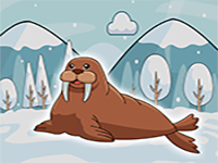 Play Escape The Walrus From Cage - Free Online Escape Game