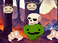 Play Escape From Halloween Pumpkin Way - Free Online Escape Game