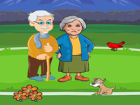 Play Assist Stuck Elderly Couple - Free Online Escape Game