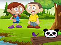 Play Assist Stucked Innocent Kids - Free Online Escape Game