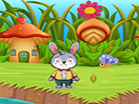 Play Starving Bunny Find Vegetables - Free Online Escape Game