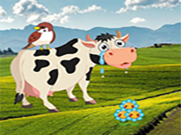 Play Stop To Crying Mom Cow - Free Online Escape Game