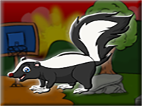 Play Striped Skunk Escape - Free Online Escape Game