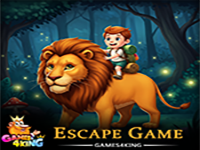 Play Jungle Rider Lion Rescue - Free Online Escape Game