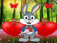 Play Bunny Propose His Love - Free Online Escape Game