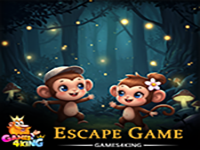 Play Duo Monkey Rescue - Free Online Escape Game