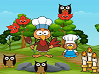 Play Turkey Chefs Reached Farm - Free Online Escape Game