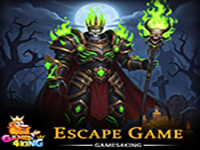 Play Cursed Skeleton King Escape - Free Online Escape Game