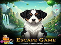 Play Cute Blackwhite Puppy Escape - Free Online Escape Game