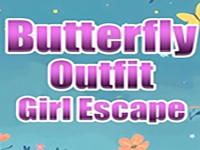 Butterfly Outfit Girl Escape